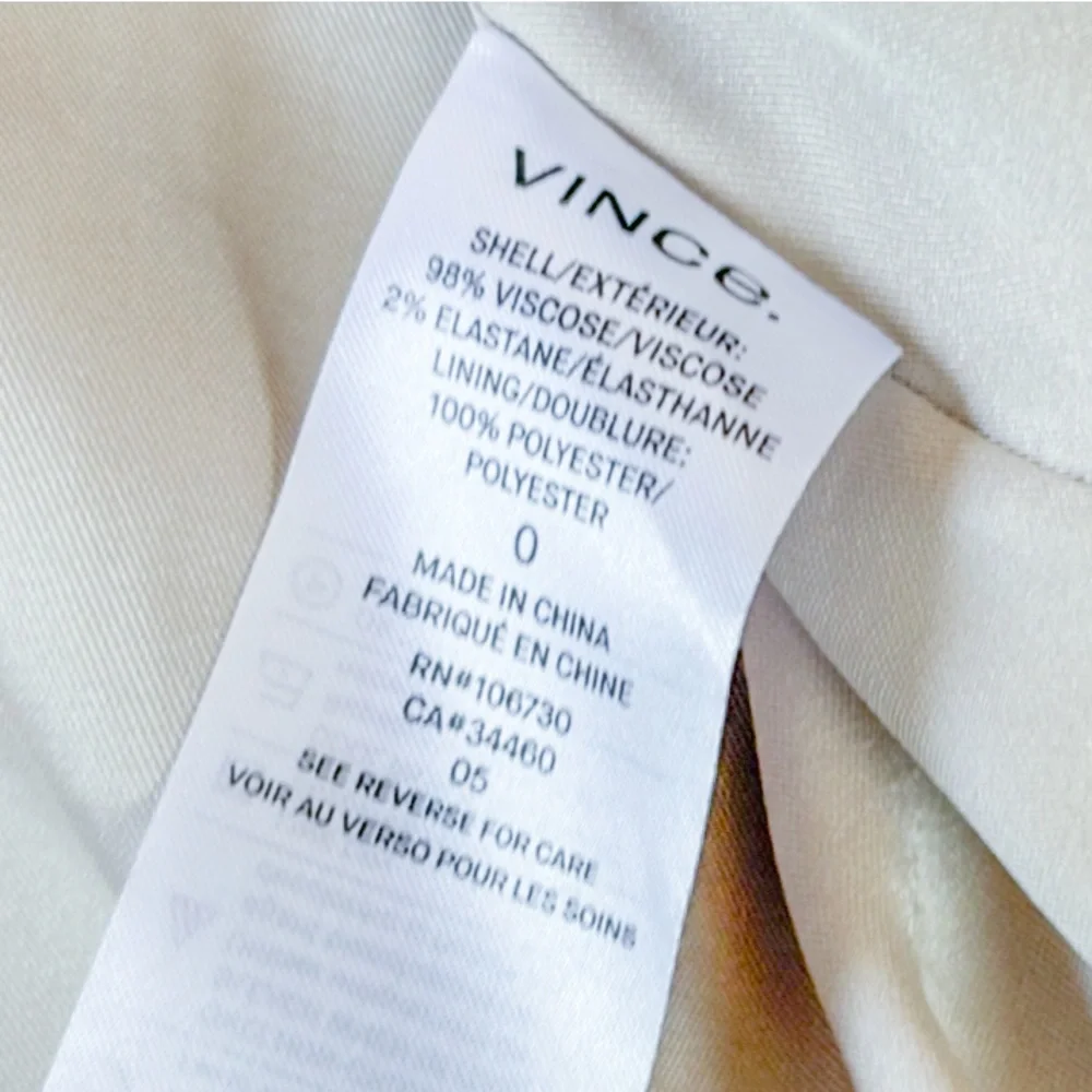 Vince Soft Blazer in Horchata - Picture 7 of 8